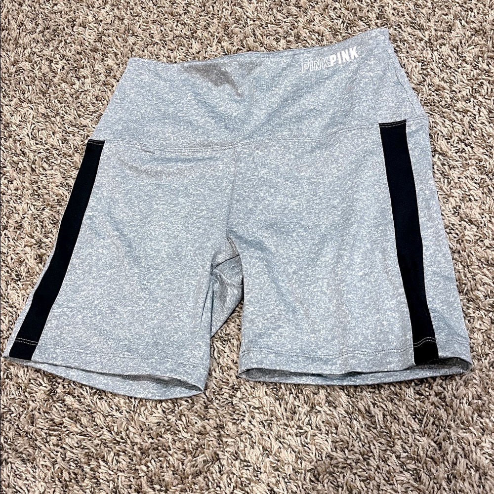PINK VICTORIA’S SECRET bike shorts 🖤 - Picture 2 of 6